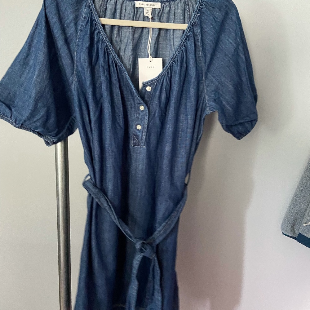 Denim dress